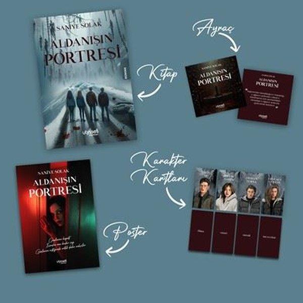 Saniye SolakTürk RomaniAldanışın Portresi - Karakter Kartları ve Poster Hediyeli