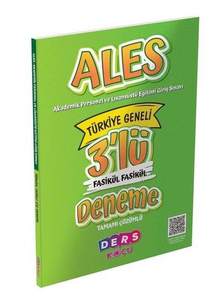 KolektifALES Deneme Sinavi - Yaprak TestALES 3'lü Fasikül Fasikül Deneme