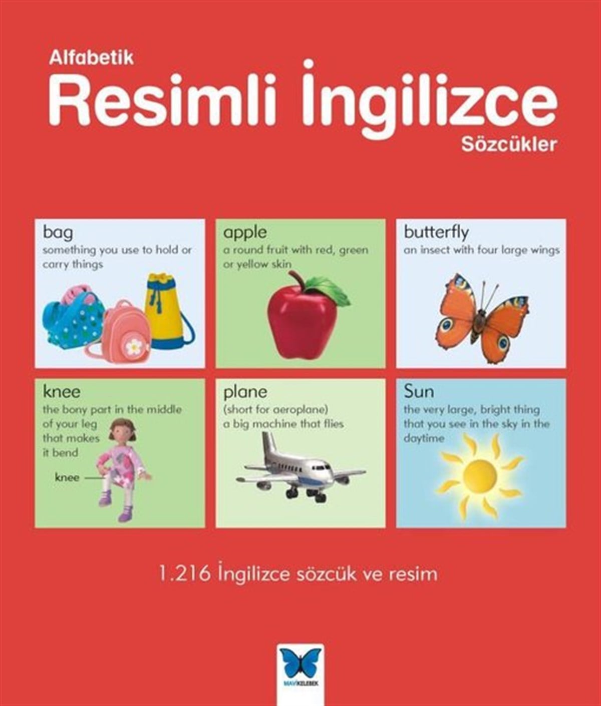 Jo LitchfieldYabancı Dil Çocuk KitaplarıAlfabetik Resimli İngilizce Sözcükler