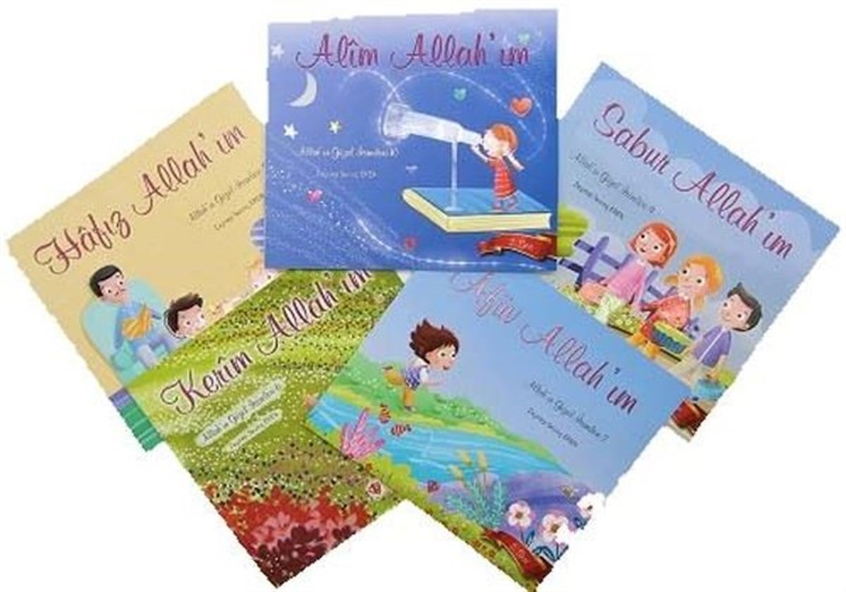 Zeynep Sevinç ErenIslami Çocuk KitaplariAllahın Güzel İsimleri 2 - 5 Kitap Takım