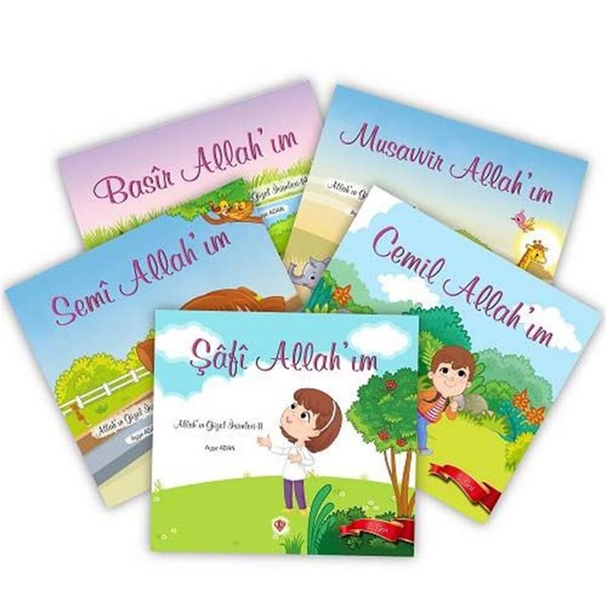 Ayşe AdanIslami Çocuk KitaplariAllahın Güzel İsimleri 3 - 5 Kitap Takım