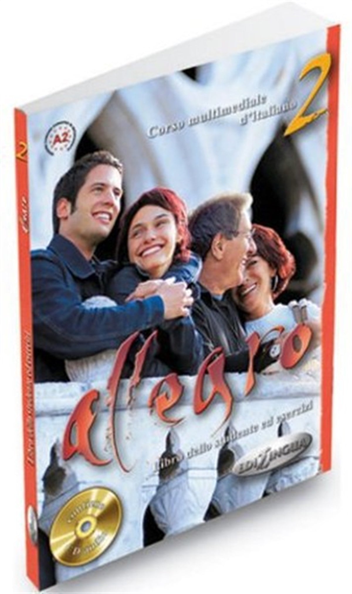 Linda ToffoloExam BooksAllegro 2 (Ders Kitabı ve Çalışma Kitabı +CD) İtalyanca Orta-Alt Seviye