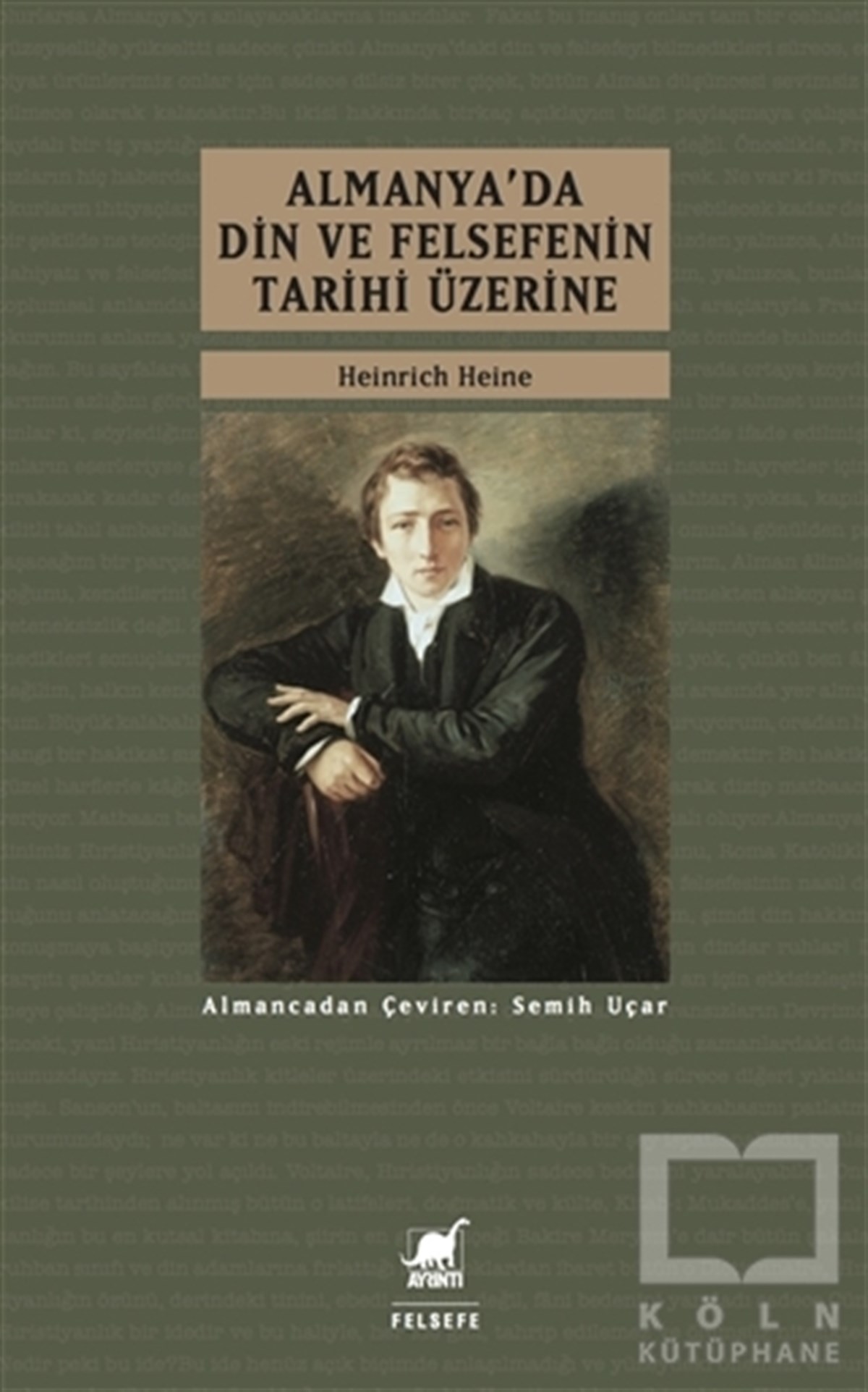 Heinrich HeineDin FelsefesiAlmanya’da Din ve Felsefenin Tarihi Üzerine