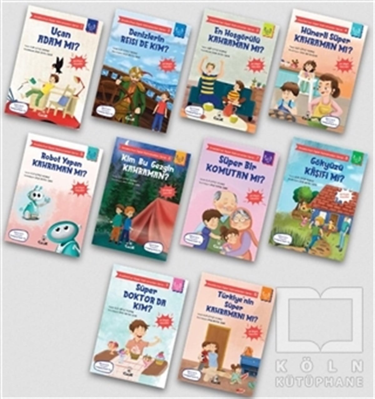 Elif Çiftçi YılmazÇocuk Hikaye KitaplarıAnadolu’nun Süper Kahramanları Serisi (10 Kitap Takım)