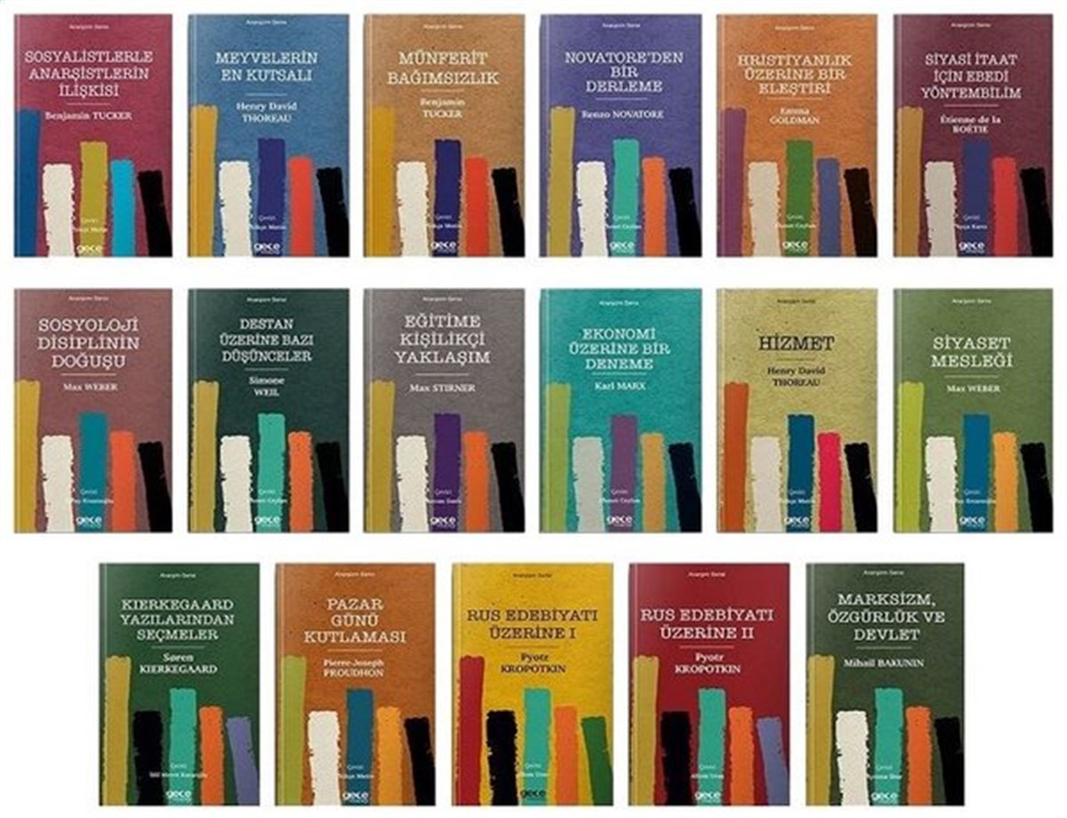 KolektifPsikoloji BilimiAnarşi Seti - 17 Kitap Takım