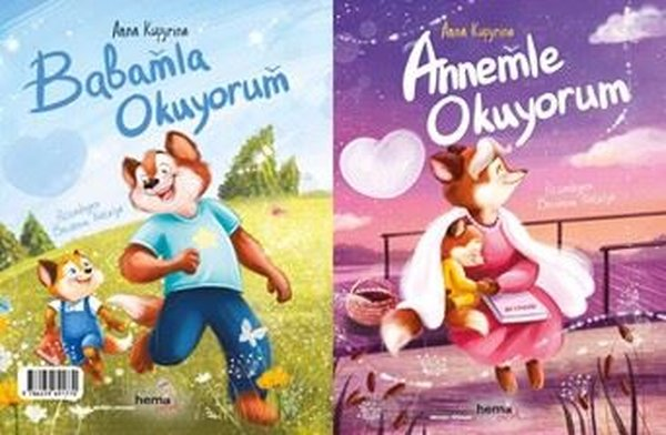 Anna KupyrinaEgitim Etkinlik KitaplariAnnemle Babamla Okuyorum - Çift Taraflı Okunan Kitap
