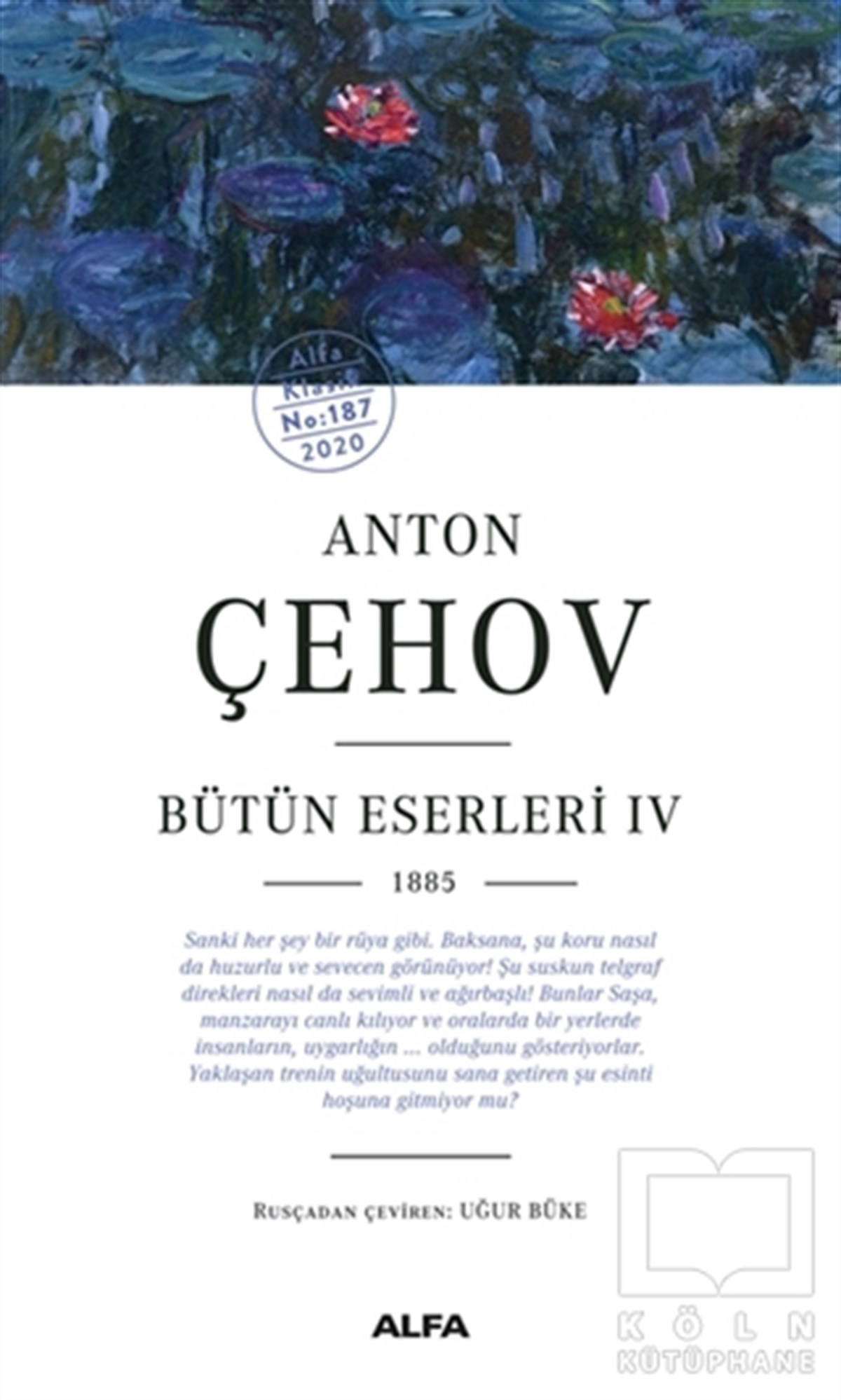 Anton Pavloviç ÇehovBiyografi & Otobiyografi KitaplarıAnton Çehov - Bütün Eserleri 4 1885
