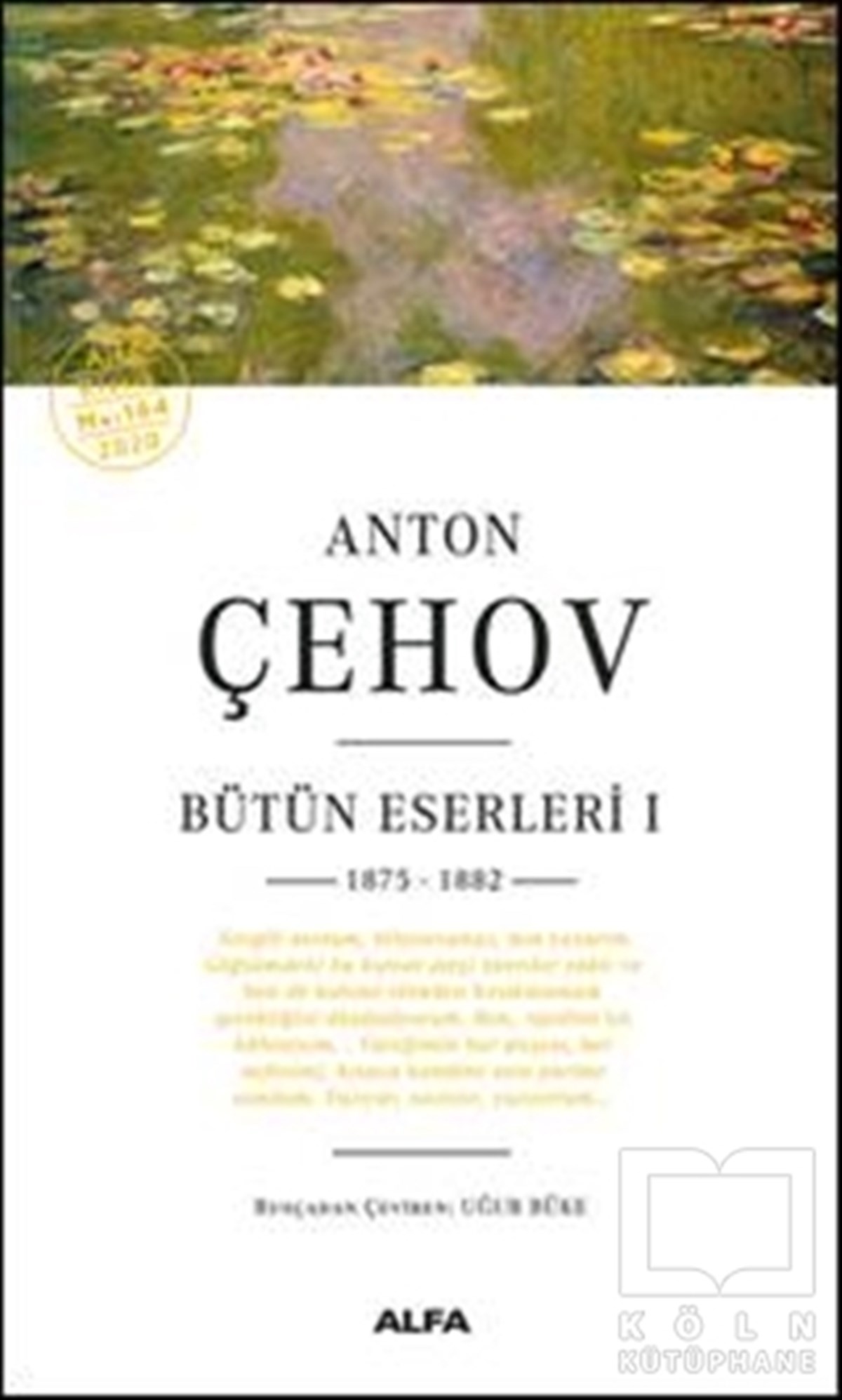 Anton ÇehovTürkçe RomanlarAnton Çehov Bütün Eserleri 1