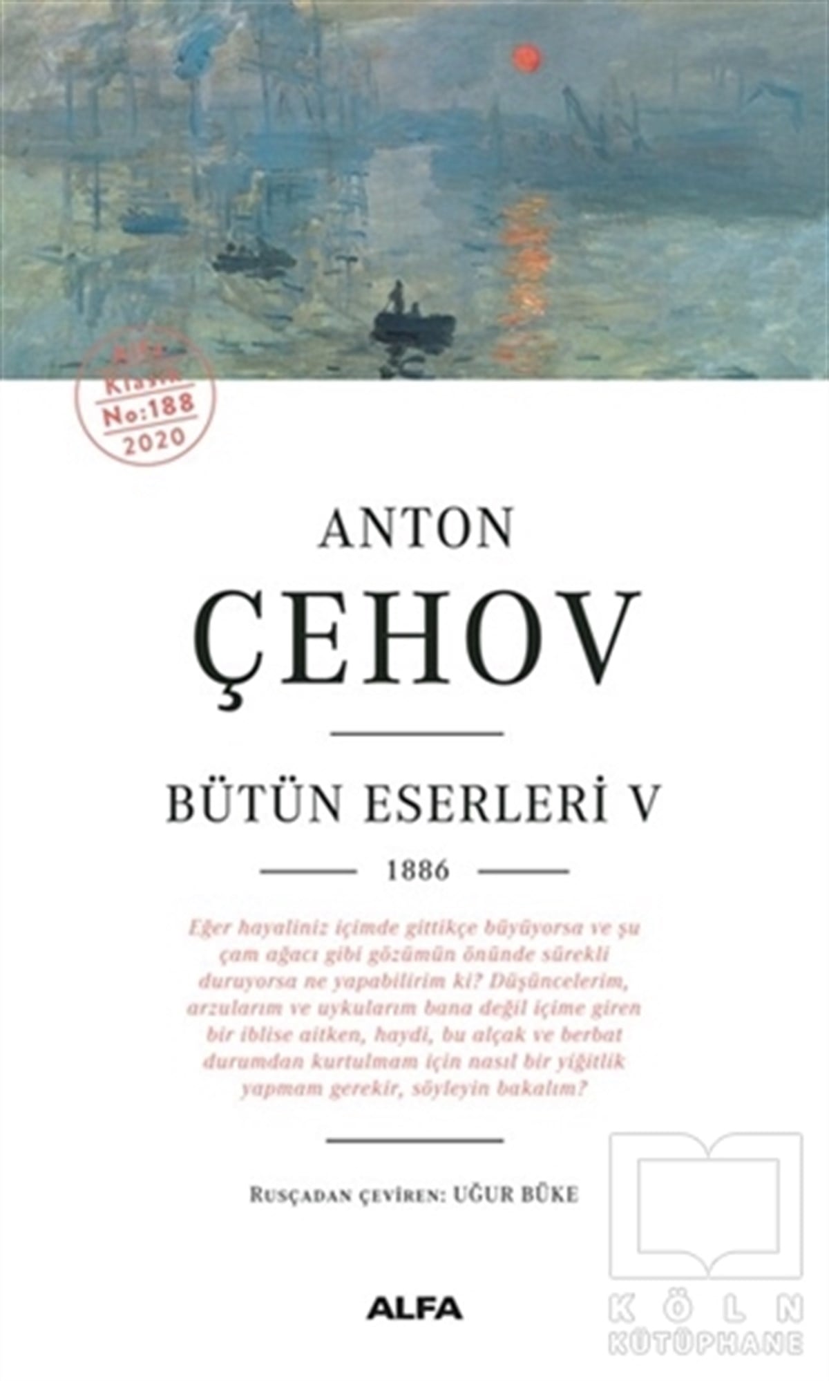 Anton Pavloviç ÇehovDünya Klasikleri & Klasik KitaplarAnton Çehov Bütün Eserleri 5