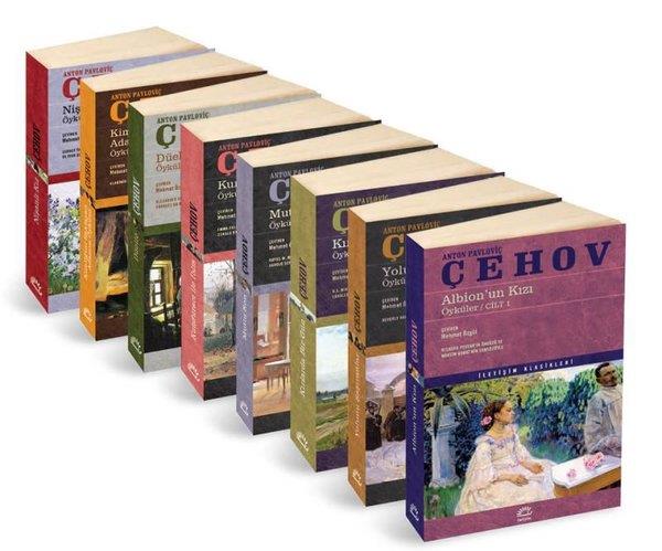 Anton Pavloviç ÇehovDünya KlasikleriAnton Pavloviç Çehov Öyküler Seti - 8 Kitap Takım