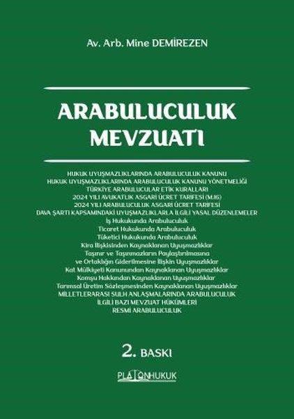 Mine DemirezenHukuk Üzerine KitaplarArabuluculuk Mevzuatı