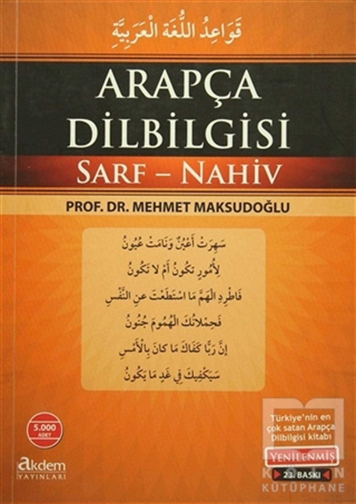 Mehmet MaksudoğluDil ÖğrenimiArapça Dilbilgisi