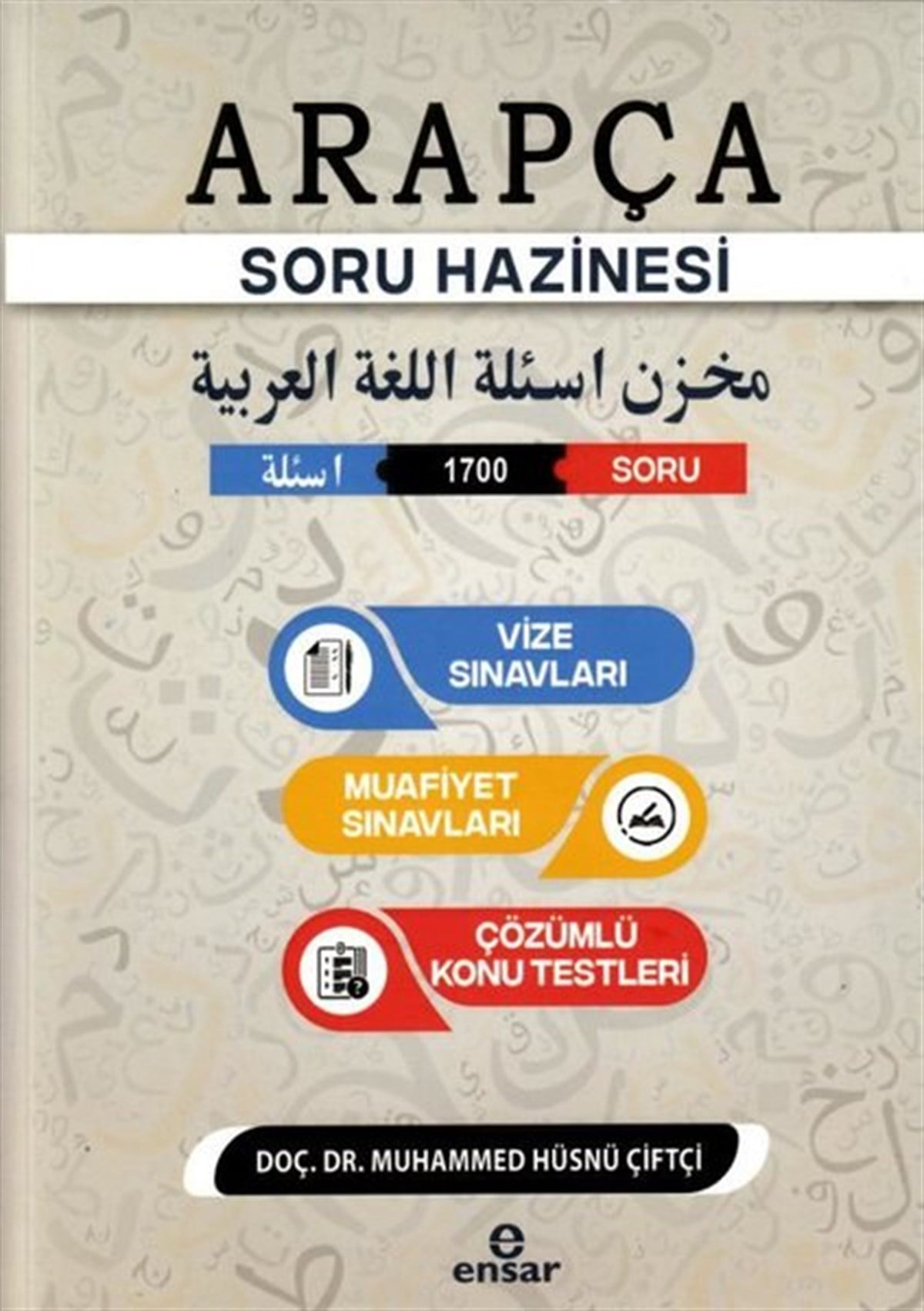 Muhammed Hüsnü ÇiftçiTürkçe Dil Bilim KitaplarıArapça Soru Hazinesi