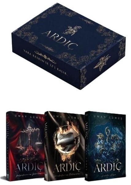 Umay GümüşTürk RomaniArdıç Seti - 3 Kitap Takım - Kutulu Set