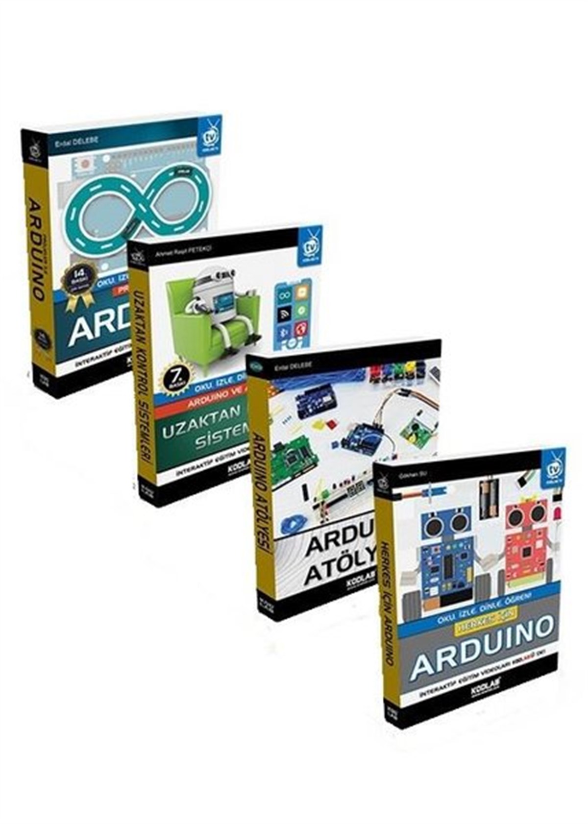 KolektifBilgisayar KitaplarıArduino Atölye Seti-4 Kitap Takım