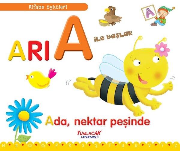 Francesca ChiapponiEgitim Etkinlik KitaplariArı A İle Başlar - Ada Nektar Peşinde - Alfabe Öyküleri