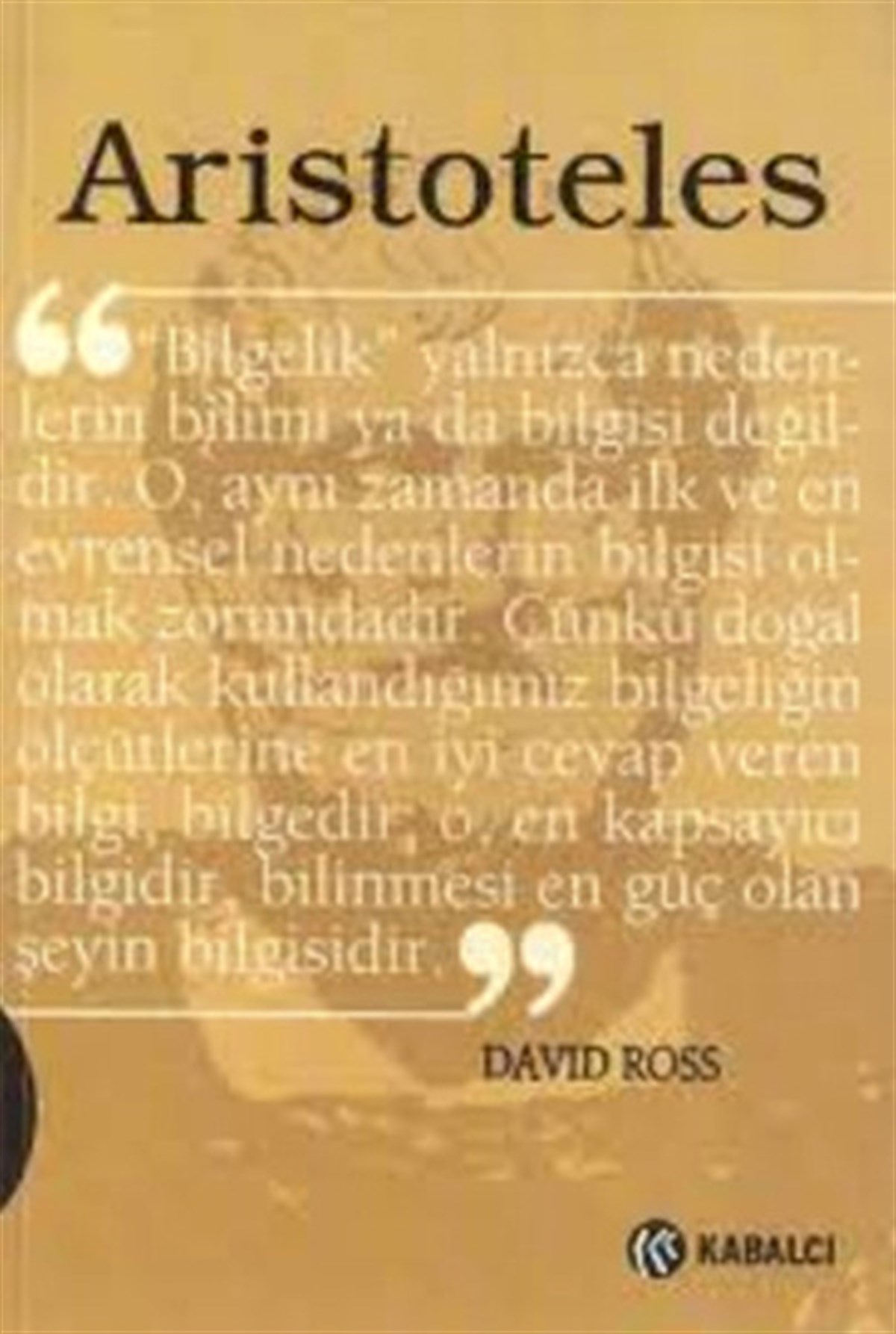 David RossFelsefecilerAristoteles