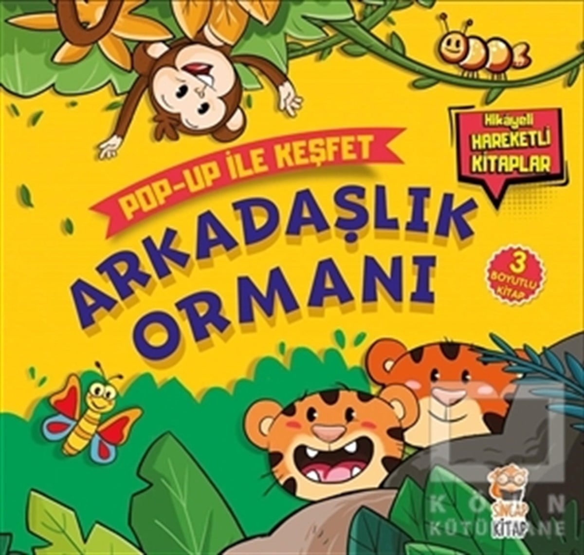 Sacide KafalıOkul Öncesi Şekilli KitaplarArkadaşlık Ormanı - Pop-Up İle Keşfet