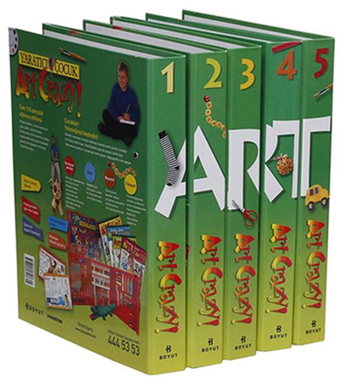 KolektifEtkinlik KitaplarıArt Crazy - Yaratıcı Çocuk Seti