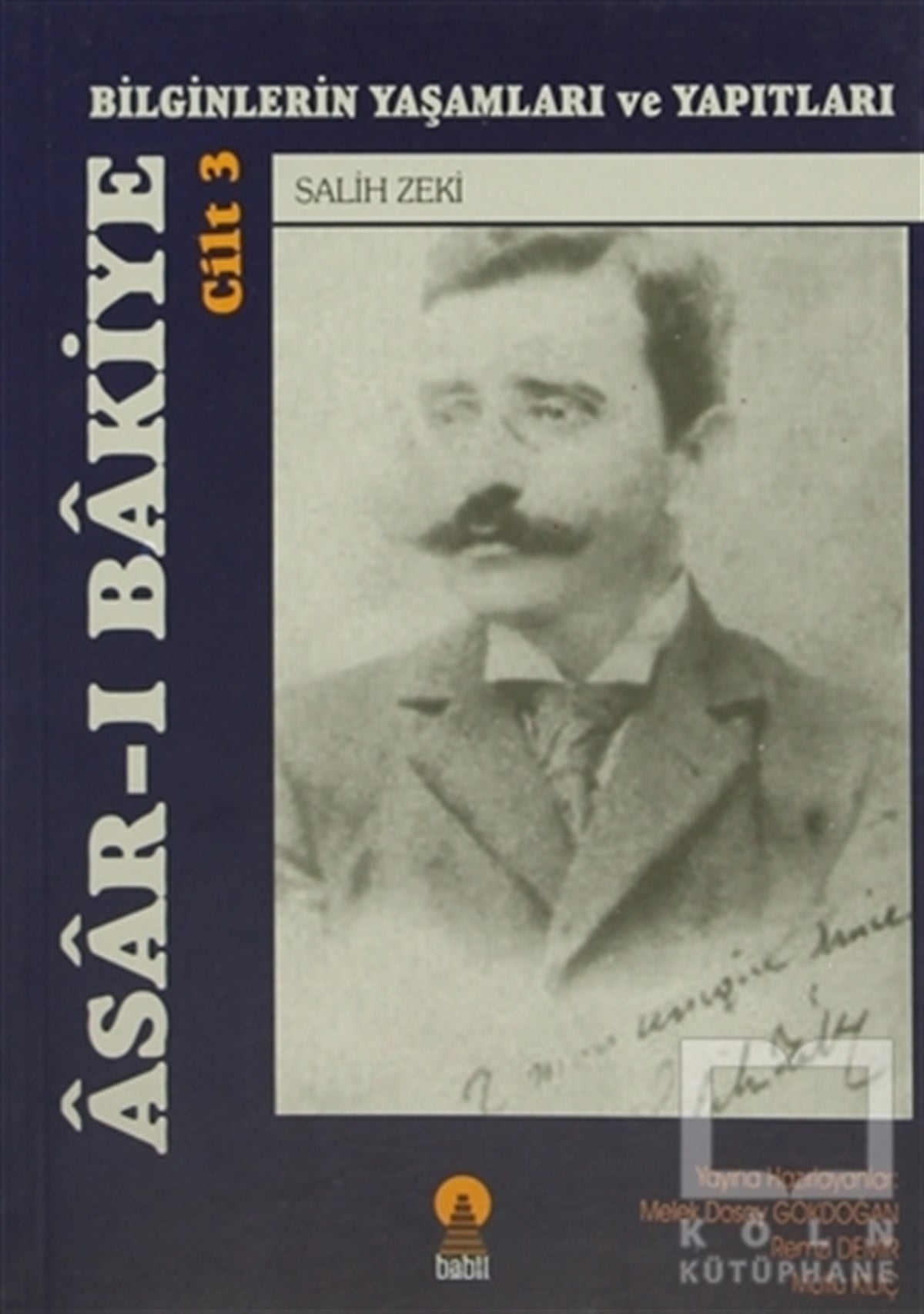 Salih ZekiBilim Tarihi KitaplarıAsar-ı Bakiye Cilt 3