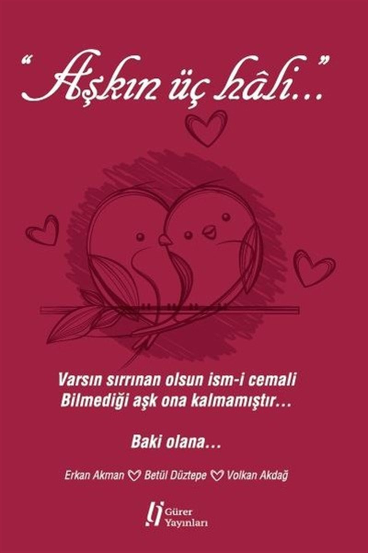 Erkan AkmanTürk ŞiiriAşkın Üç Hali
