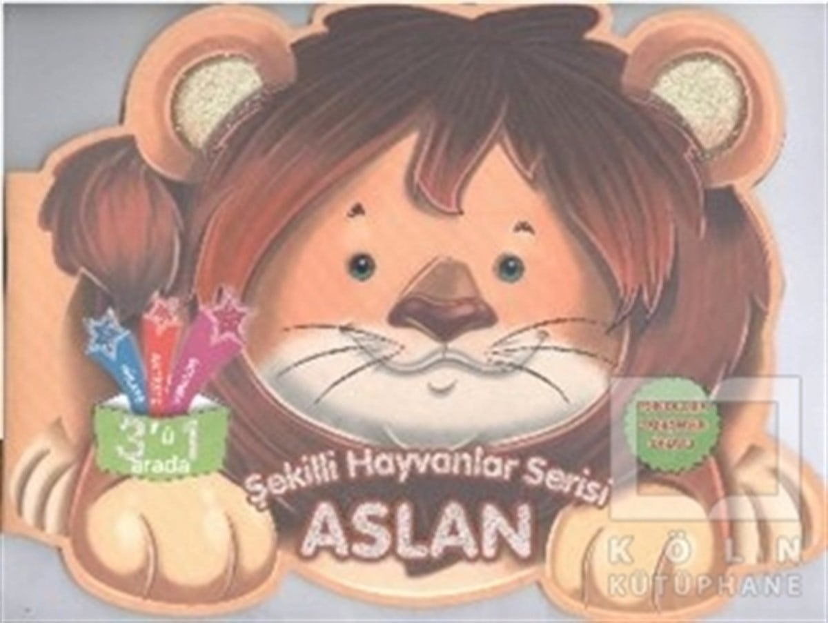 KolektifOkul Öncesi Şekilli KitaplarAslan - Şekilli Hayvanlar Serisi