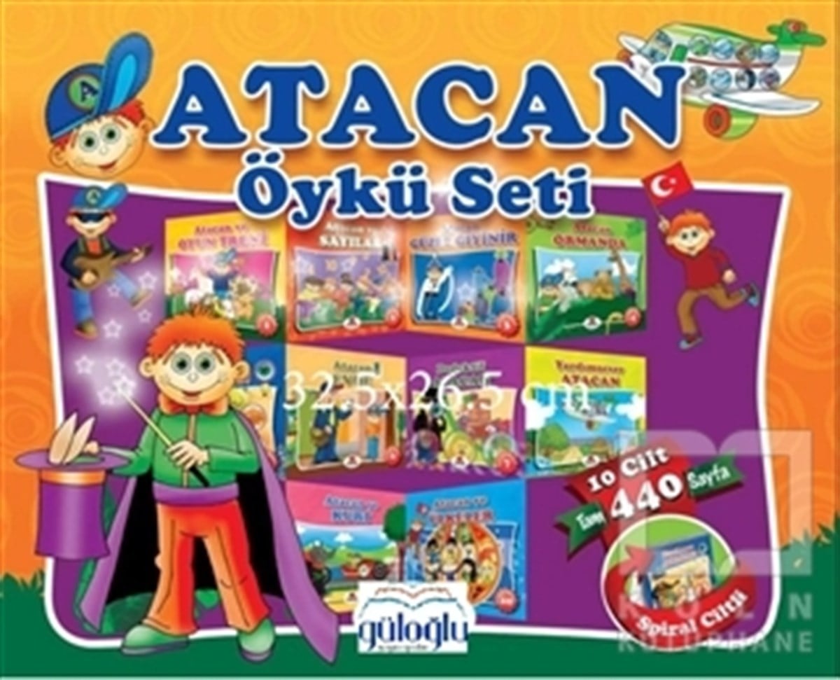 KolektifÇocuk Masal KitaplarıAtacan Öykü Seti (10 Cilt)