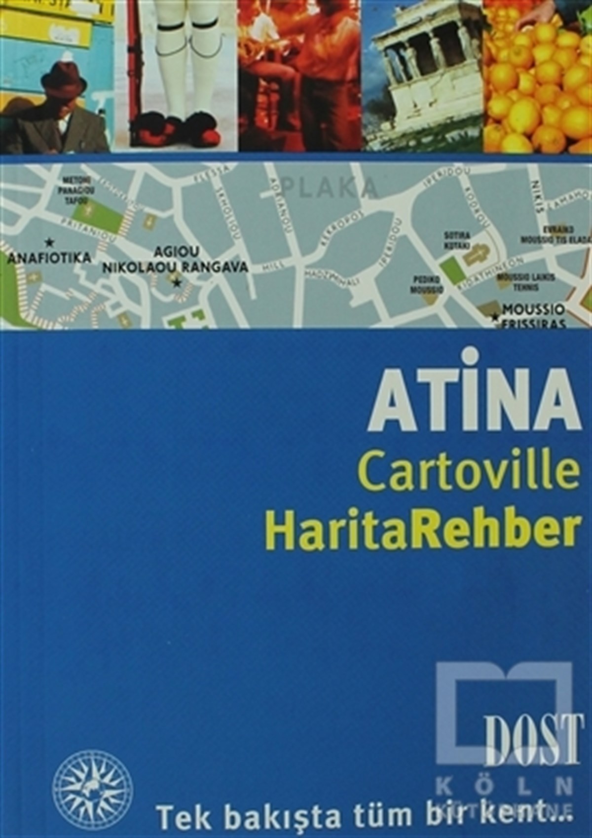 KolektifDiğerAtina Cartoville Harita Rehber