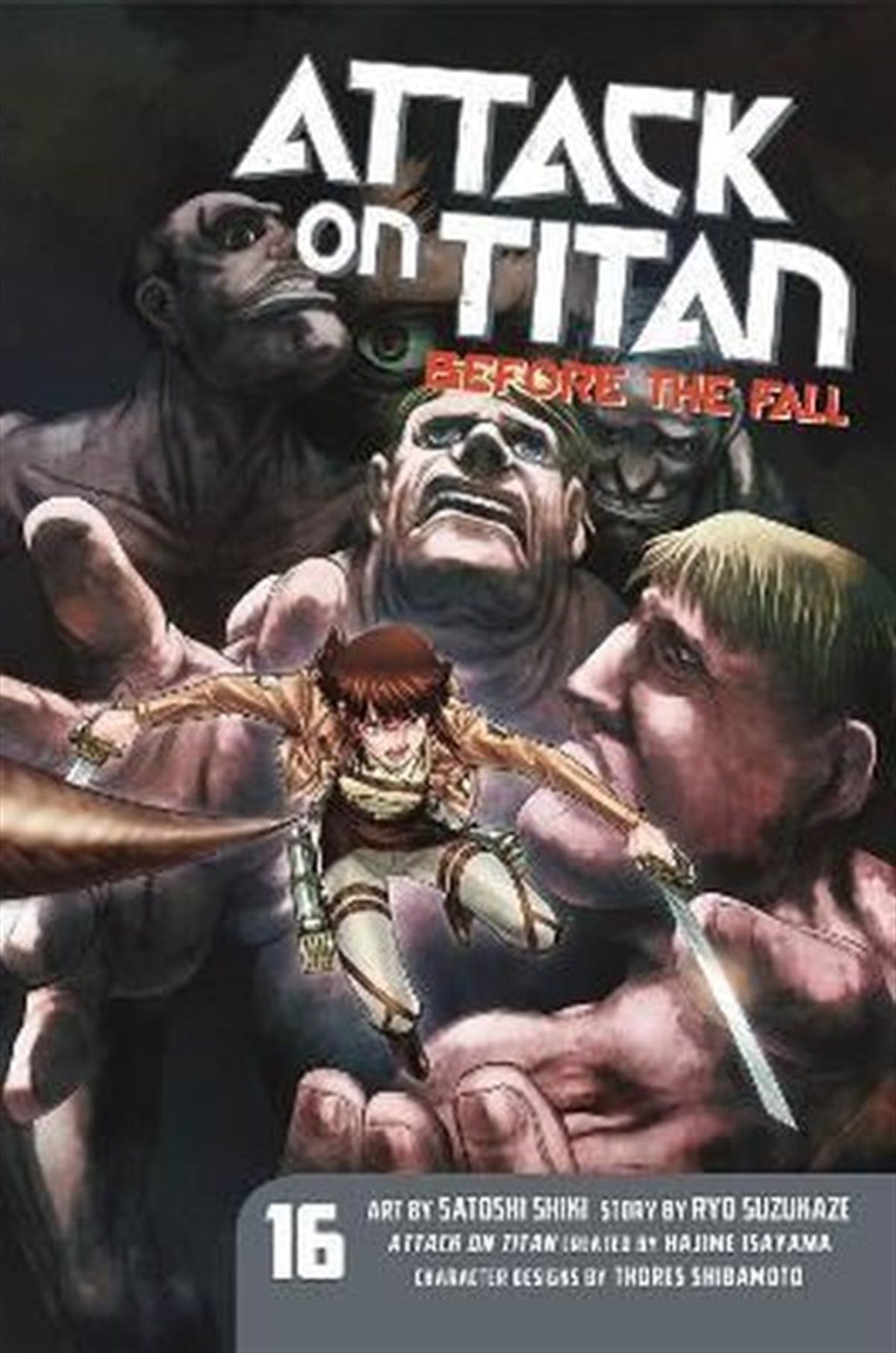 Satoshi ShikiGraphic NovelAttack On Titan: Before The Fall 16