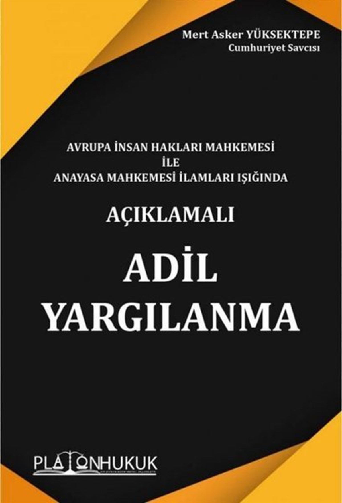 Mert Asker YüksektepeHukuk Üzerine KitaplarAvrupa İnsan Hakları Mahkemesi ile Anayasa Mahkemesi İlamları Işığında Adil Yargılanma