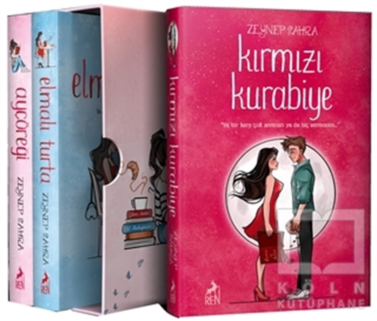 Zeynep SahraTürkçe RomanlarAyçöreği - Elmalı Turta - Kırmızı Kurabiye (3 Kitap Takım)