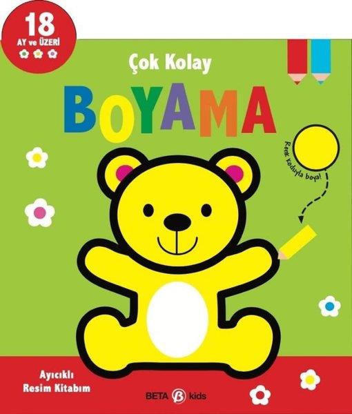 KolektifEgitim Etkinlik KitaplariAyıcıklı Resim Kitabım - Çok Kolay Boyama 18 Ay ve Üzeri