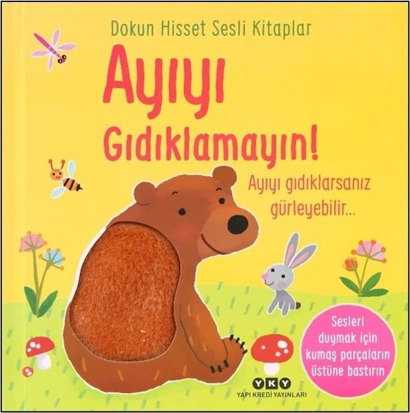Sam TaplinSesli Görüntülü Çocuk KitaplariAyıyı Gıdıklamayın! Dokun Hisset Sesli Kitaplar