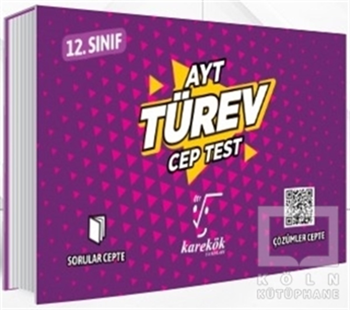 KolektifSınavlara Hazırlık KitaplarıAYT Cep Test  12. Sınıf Türev