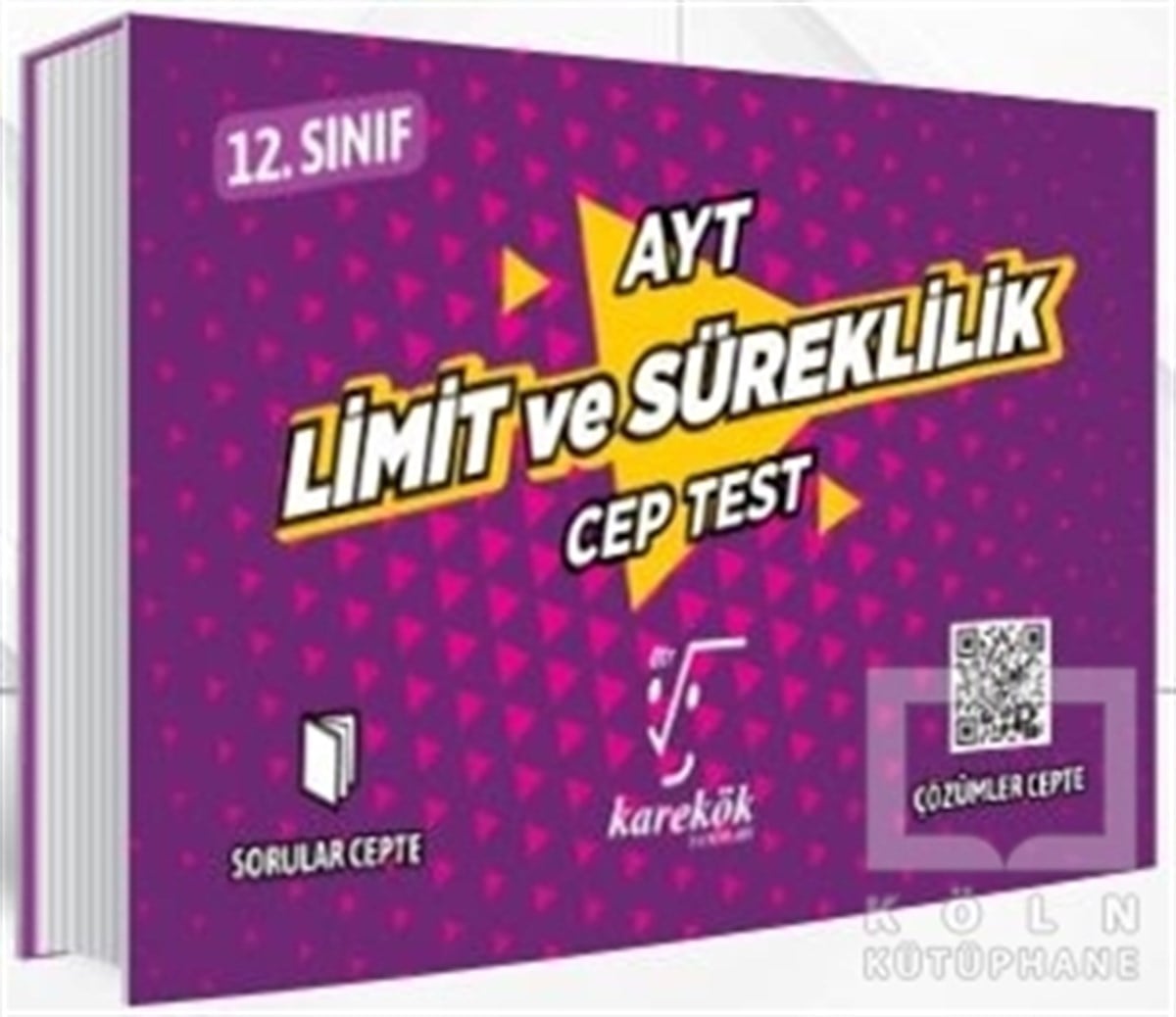 KolektifSınavlara Hazırlık KitaplarıAYT Cep Test 12. Sınıf Limit ve Süreklilik