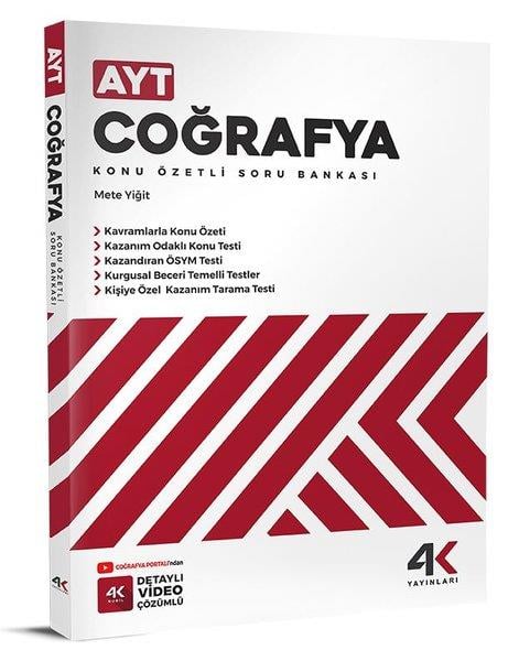 Mete YiğitAYT CografyaAYT Coğrafya Konu Özetli Soru Bankası