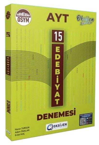 KolektifAYT Türk Dili Ve EdebiyatiAYT Edebiyat 15 Branş Denemesi