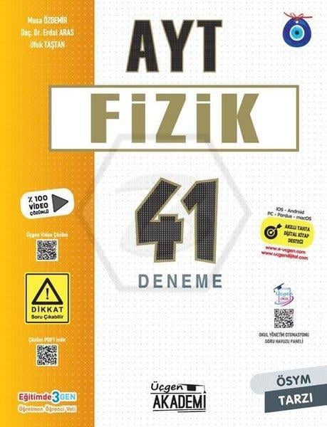 Erdal ArasAYT FizikAYT Fizik 41'li Deneme Sınavı