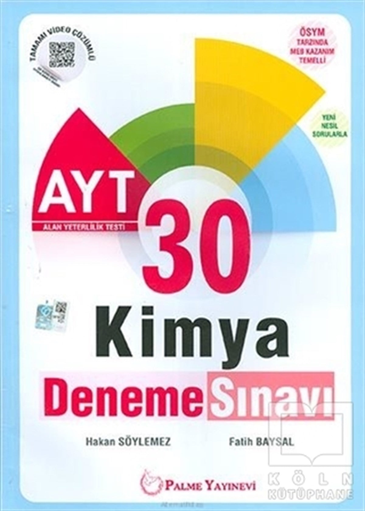 Fatih BaysalSınavlara Hazırlık KitaplarıAYT Kimya 30 Deneme Sınavı