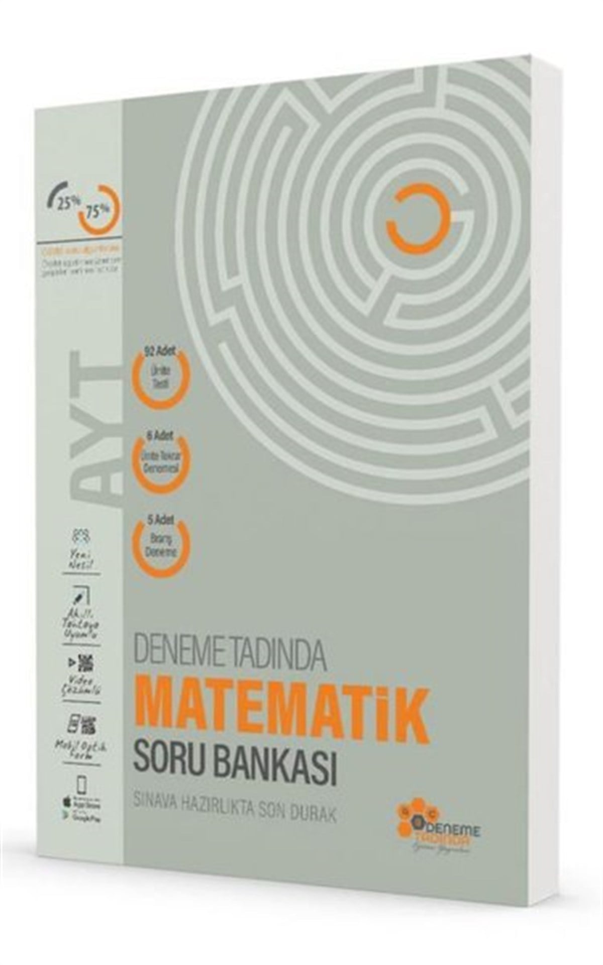 KolektifTemel Yeterlilik Testi - Alan Yeterlilik Testi (YKS-TYT/AYT)AYT Matematik Soru Bankası