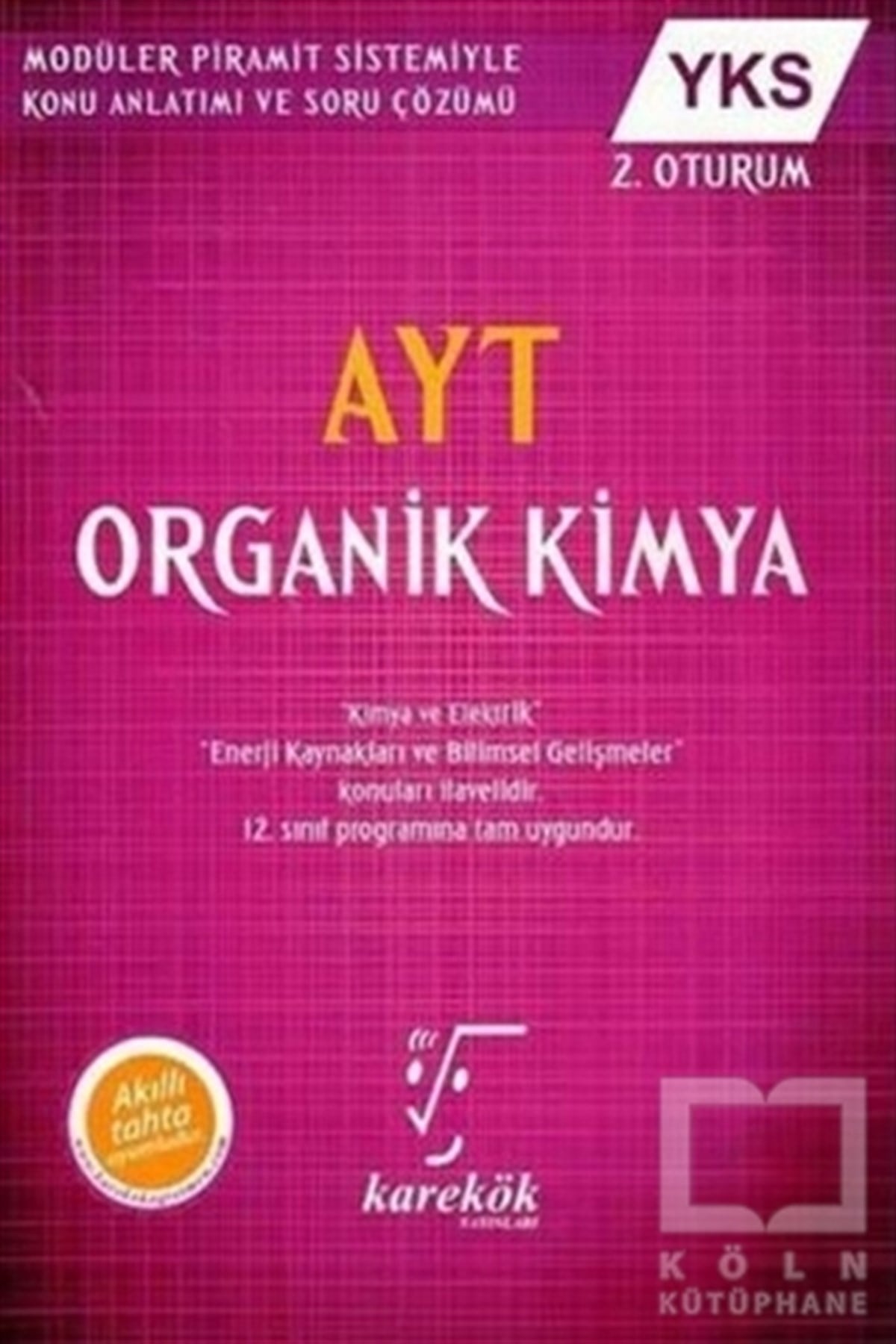 KolektifSınavlara Hazırlık KitaplarıAYT Organik Kimya Konu Anlatımlı