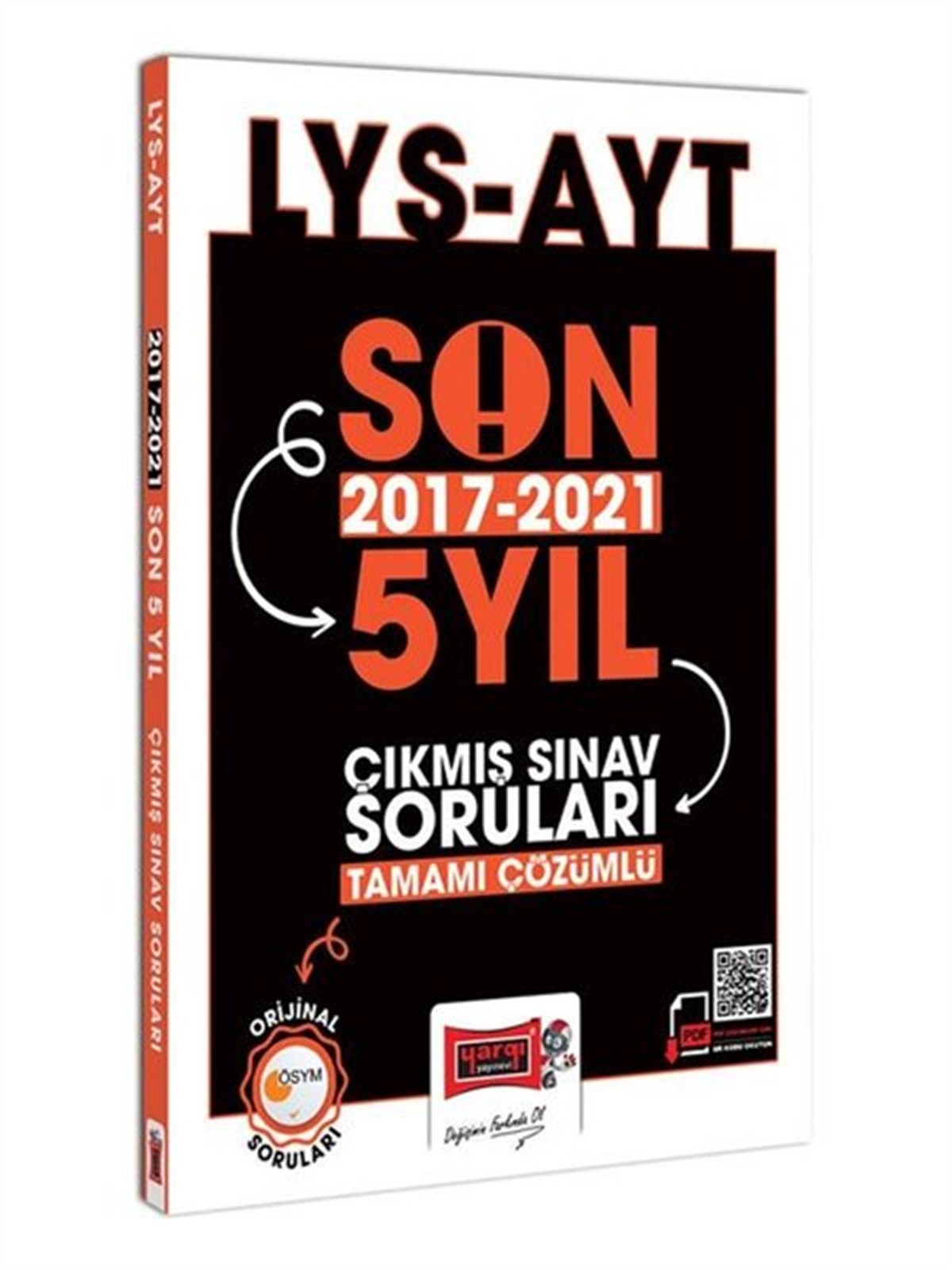KolektifAlan Yeterlilik Testi (YKS-AYT)AYT Son 5 Yıl 2017 - 2021 Tamamı Çözümlü Çıkmış Sınav Soruları