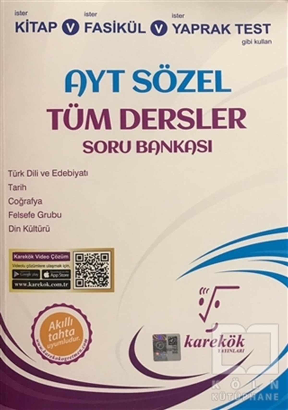 Hülya AydemirSınavlara Hazırlık KitaplarıAYT Sözel Tüm Dersler Soru Bankası