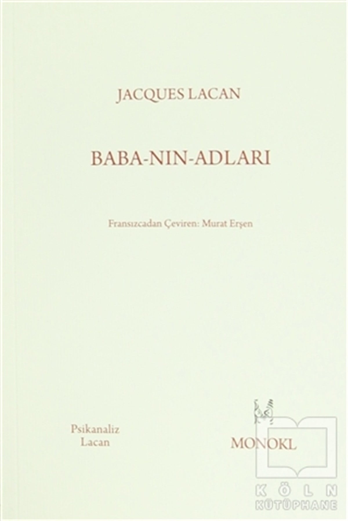 Jacques LacanDiğerBaba-Nın-Adları