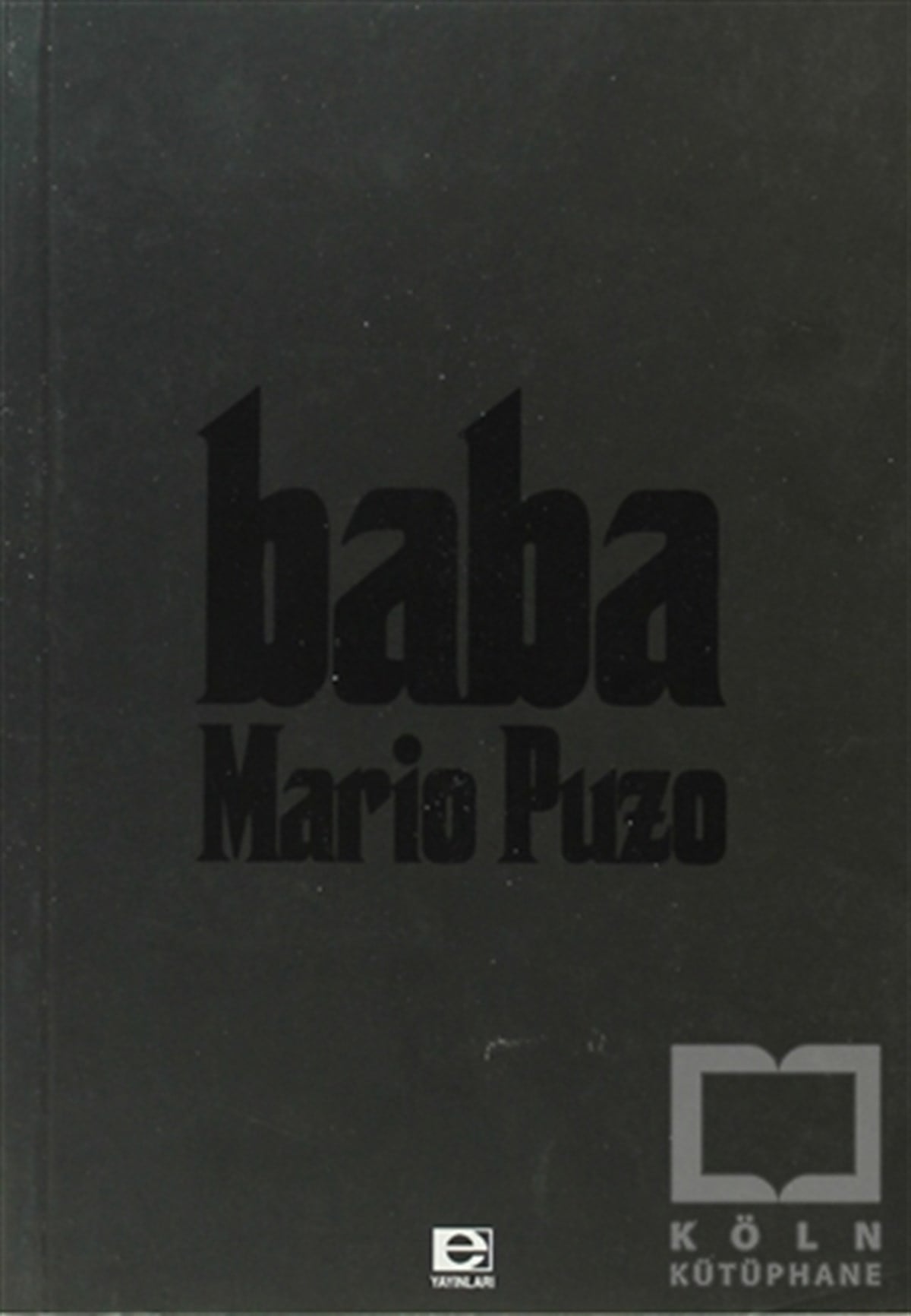 Mario PuzoAmerikan EdebiyatıBaba