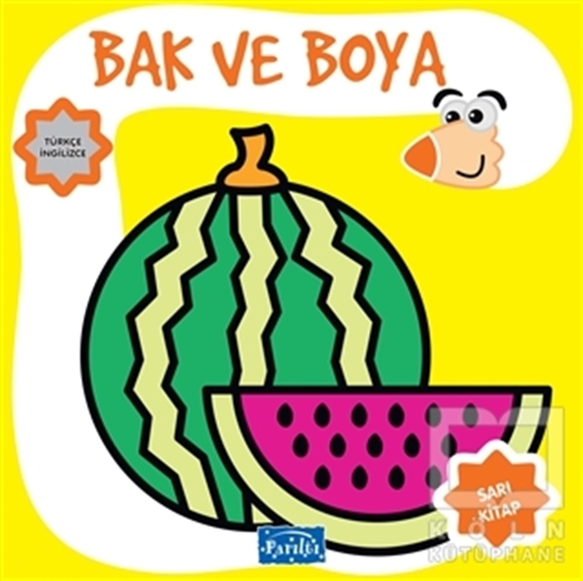 KolektifBoyama KitaplarıBak ve Boya Sarı Kitap