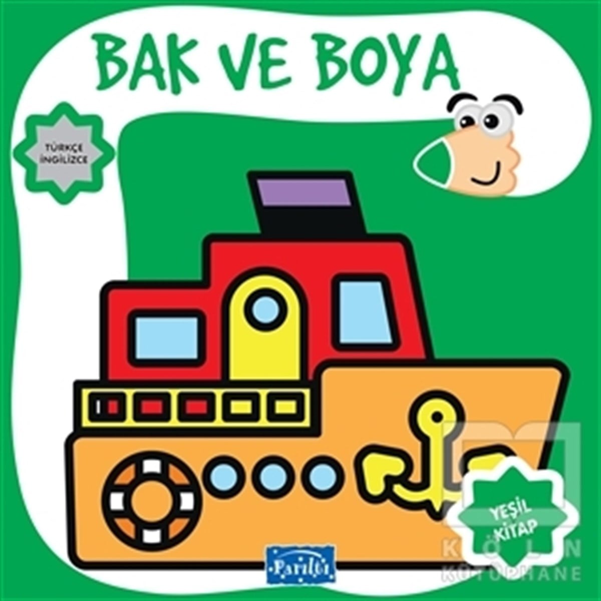 KolektifBoyama KitaplarıBak ve Boya Yeşil Kitap