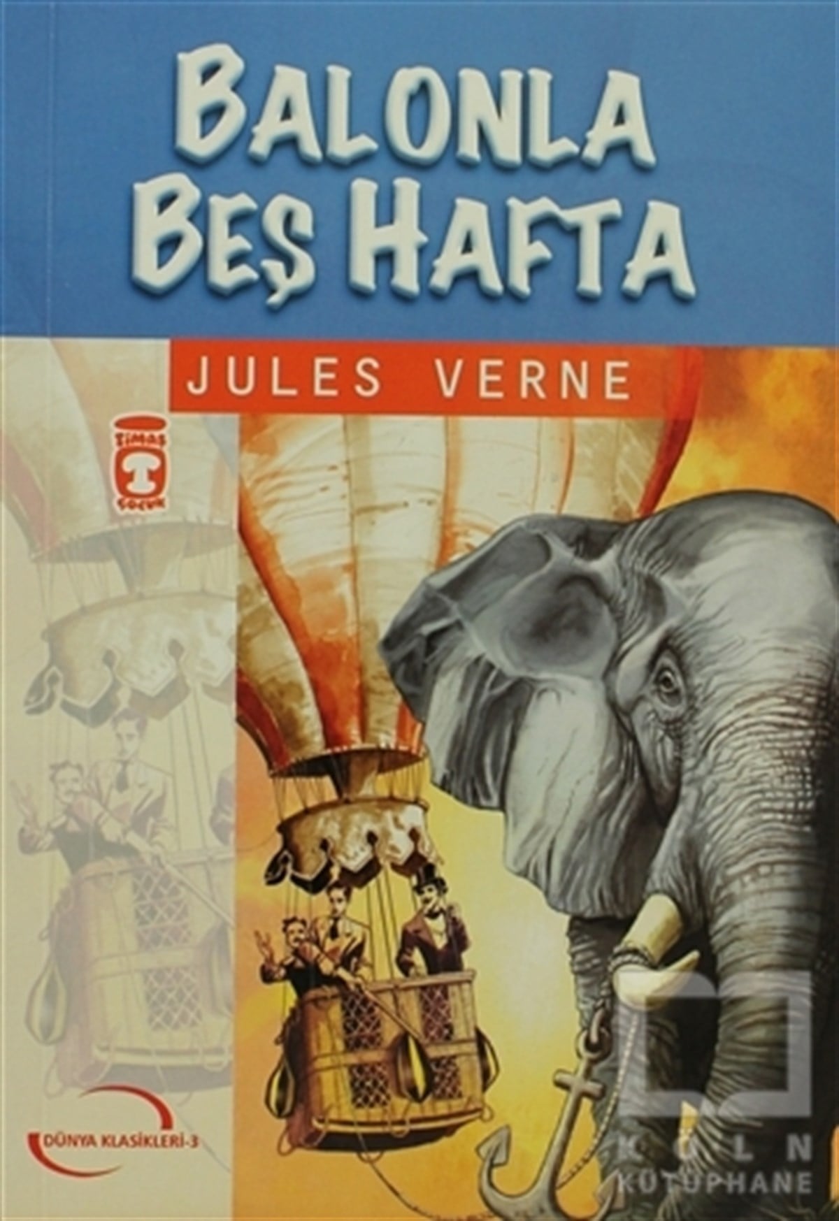 Jules VerneRoman-ÖyküBalonla Beş Hafta