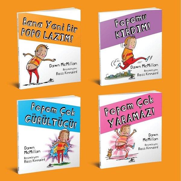 Dawn McMillanEgitim Etkinlik KitaplariBana Yeni Bir Popo Lazım Serisi Seti - 4 Kitap Takım