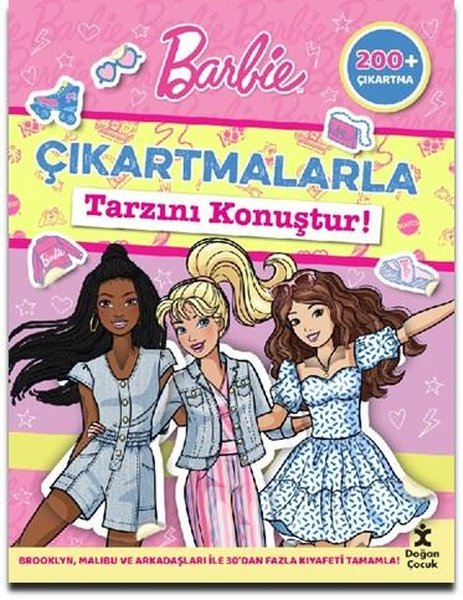 KolektifEgitim Etkinlik KitaplariBarbie-Çıkartmalarla Tarzını Konuştur!